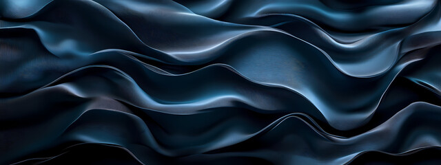 Obraz premium Futuristic Blue Ripples