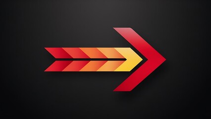 Vector arrow background. Eps10