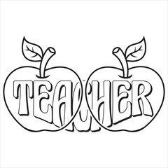 TEACHER  Teacher Day T-Shirt Design