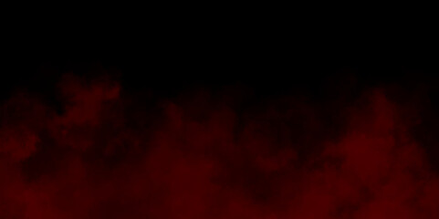 red Black empty space dust cloud explosion. red smoke or fog color isolated on transparent dark cloudscape atmosphere background. Black and red watercolor grunge texture.	
