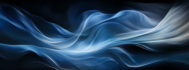 Obraz premium Digital Ocean Flow