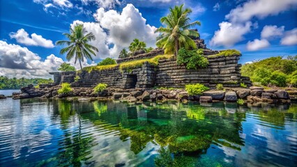 Discover Nan Madol: Ancient Ruins of Pohnpei Island in Micronesia Surrounded by Stunning Natural Beauty and Rich