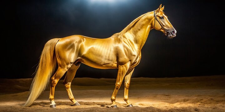 Discover the Price Range of Golden Akhal Teke Horses for Sale and Factors Affecting Their Value in the