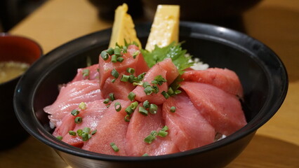 Tokyo city tuna dish