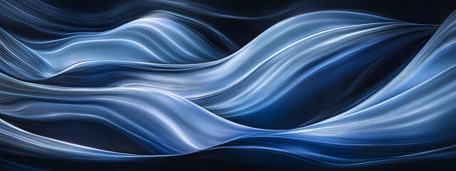 Serene Blue Waves