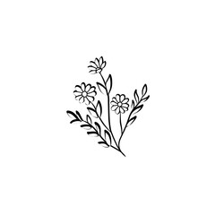 Fototapeta premium Flowers Element Vector