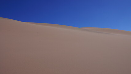 sand dunes in the atacama desert