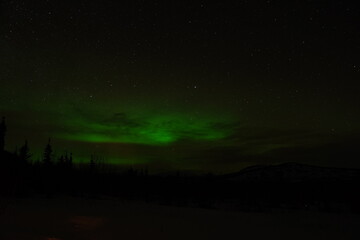 Northern Lights in Yukon Canada