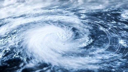 Weather radar displaying the predicted path of an approaching hurricane, emphasizing the importance of accurate meteorological data in disaster preparedness and response.