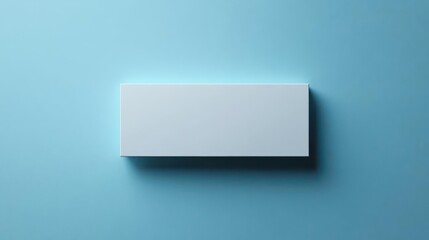 Banner mockup, top view, blank screen, clean design, no text no logo symbol icon