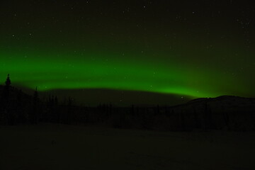 Northern Lights in Yukon Canada