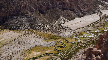 Anaconda Canyon in the Bolivian Andes.