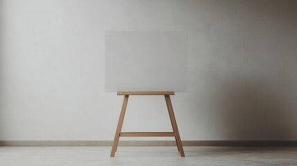 Sign mockup, front view, white screen, clean and simple, no text no logo symbol icon