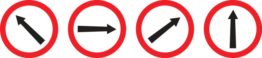 Traffic sign set