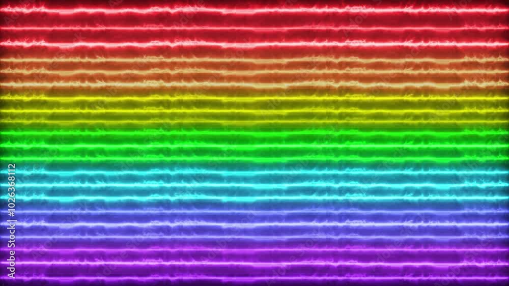 Wall mural rainbow laser lights in and out 4k loop features rainbow colored laser beams coming on the screen ag