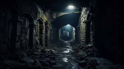 The Enigmatic Depths: Une thing the Mysteries of an Abandoned Underground Wine Cell  and Catacombs