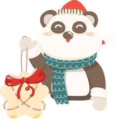 Merry christmas day element SVG.