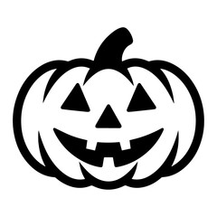 Halloween pumpkin icon Illsutration.