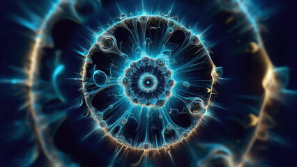 Obraz premium Energy Fractal Swirl