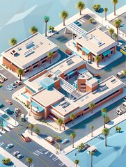 3d building