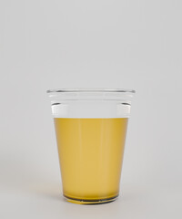 A refreshing glass of orange juice, isolated on a white background. Perfect for food blogs, health magazines, and restaurant menus.