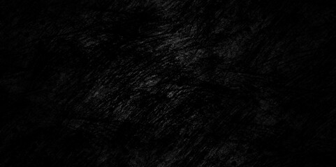 Abstract grunge background dark black chalk board and black board texture. abstract black background backdrop studio, cement concrete wall texture. marble texture background. black paper texture.	