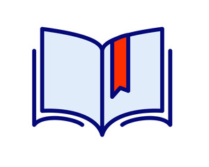 Illustration of books symbolizing knowledge, education, and learning resources