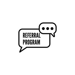referral program icon