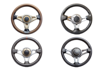 Set of steering wheel png