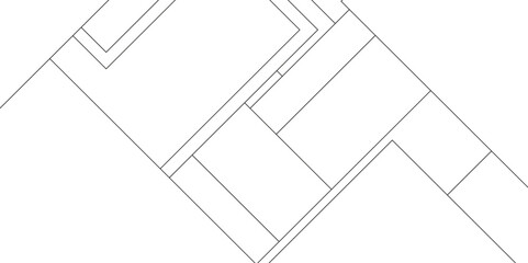 Geometric pattern of abstract line civil engineering design background, business and technology concept diamond triangle geometric line background, Design random lines black stripes.