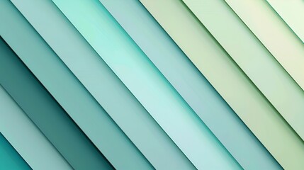 Obraz premium Diagonal stripes in varying shades of turquoise for stylish backgrounds and creative designs