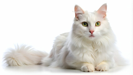 white persian cat
