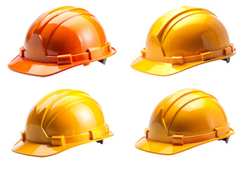 Set of safety helmet png