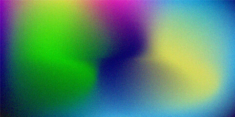 Green blue pink gradient grainy noise texture background. Design for texture, poster, banner, wallpaper, header cover backdrop