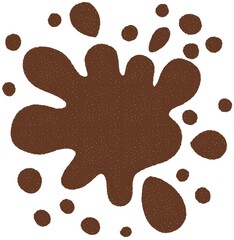 Chocolate splash icon	
