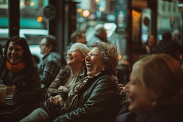 People in the streets of Amsterdam