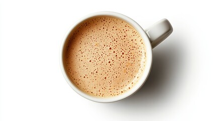 Fototapeta premium Frothy Cappuccino with Creamy Milk