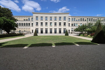 La mairie, vue de l'extérieur, ville de Nantes, département de la Loire Atlantique, France