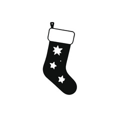 Decoration  Sock vector art illustration