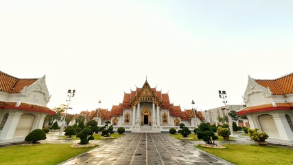 Wat Benchamabophit Dusitwanaram or marble temple, it is one of Bangkok's best-known temples and a major tourist attraction.