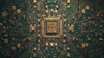 Elaborate Circuitry Mandala