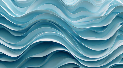 Obraz premium abstract blue wawe background