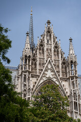 Obraz premium A majestic cathedral in the Gothic style