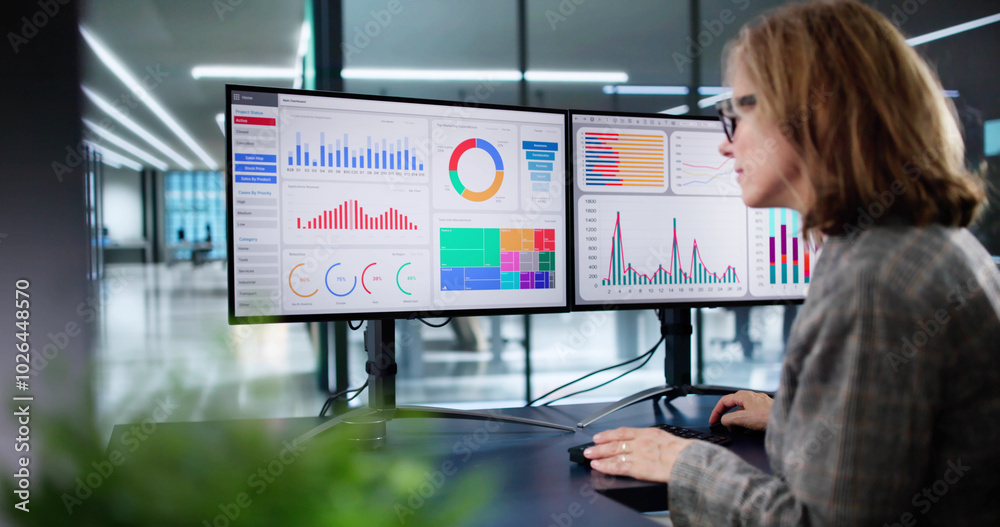 Poster Data Analyst Using Data Analytics KPI