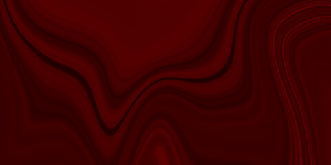 abstract Luxurious and elegant red liquid marble background, Abstract background of smooth streaks of red liquid, abstract red silk texture background with space.