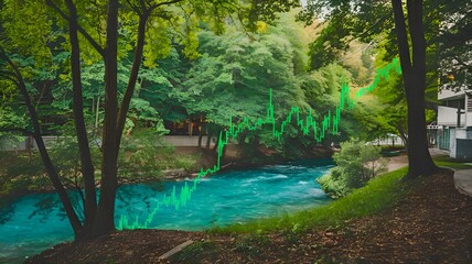 picture illustrating the idea of ESG (Environmental, Social, and Governance) risk management, which stands for corporate social responsibility, sustainability, and moral business conduct.