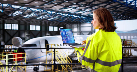 Technician Doing Industrial Inspection