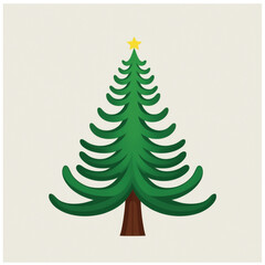 The Art of Christmas Trees: Illustrative Designs