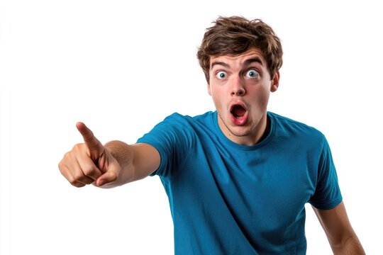 A person smiling and laughing, may be used for lighthearted or humorous content
