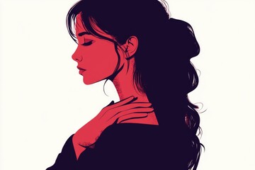 A person offering comfort and support with a gentle hand on the shoulder